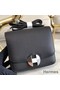 Hermes 2002 20cm Bag In Black Evercolor Calfskin Replica