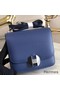 Hermes 2002 20cm Bag In Blue Brighton Evercolor Calfskin Replica
