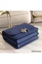 Hermes 2002 20cm Bag In Blue Brighton Evercolor Calfskin Replica