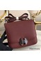 Hermes 2002 20cm Bag In Bordeaux Evercolor Calfskin Replica