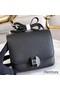 Hermes 2002 20cm Bag In Noir Evercolor Calfskin Replica