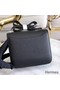 Hermes 2002 20cm Bag In Noir Evercolor Calfskin Replica