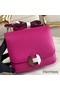 Hermes 2002 20cm Bag In Rose Purple Evercolor Calfskin Replica
