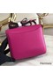 Hermes 2002 20cm Bag In Rose Purple Evercolor Calfskin Replica