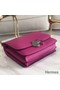 Hermes 2002 20cm Bag In Rose Purple Evercolor Calfskin Replica