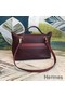 Hermes 24/24 29 Bag In Bordeaux Clemence Calfskin Replica