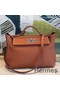 Hermes 24/24 29 Bag In Brown Clemence Calfskin Replica