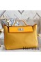 Hermes 24/24 29 Bag In Curry Clemence Calfskin Replica