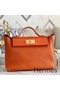 Hermes 24/24 29 Bag In Pink Clemence Calfskin Replica