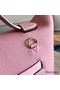 Hermes 24/24 29 Bag In Red Clemence Calfskin Replica
