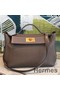 Hermes 24/24 29 Bag In Taupe Clemence Calfskin Replica