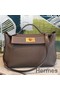 Hermes 24/24 29 Bag In Taupe Clemence Calfskin Replica