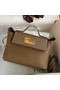 Hermes 24/24 Mini 21 Handmade Bag in Beige Weimar Evercolor Leather Replica