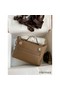 Hermes 24/24 Mini 21 Handmade Bag in Beige Weimar Evercolor Leather Replica