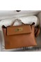 Hermes 24/24 Mini 21 Handmade Bag in Gold Evercolor Leather Replica