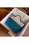 Hermes 24/24 Mini 21 Handmade Bag in Vert Bosphore Evercolor Leather Replica