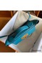 Hermes 24/24 Mini 21 Handmade Bag in Vert Bosphore Evercolor Leather Replica