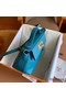 Hermes 24/24 Mini 21 Handmade Bag in Vert Bosphore Evercolor Leather Replica