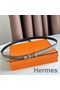 Hermes Ancre Reversible Belt 13MM in Grey Epsom Leather Replica