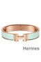 Hermes Aqua Enamel Clic H PM Bracelet Replica