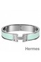 Hermes Aqua Enamel Clic H PM Bracelet Replica
