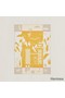 Hermes Avalon Epopee Blanket in Jaune Wool and Cashmere Replica