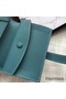 Hermes Bearn Mini Wallet In Blue Jean Epsom Leather Replica