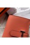 Hermes Bearn Mini Wallet In Crevette Epsom Leather Replica