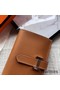 Hermes Bearn Mini Wallet In Gold Epsom Leather Replica