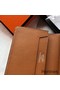 Hermes Bearn Mini Wallet In Gold Epsom Leather Replica