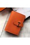 Hermes Bearn Mini Wallet In Orange Epsom Leather Replica