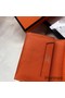 Hermes Bearn Mini Wallet In Orange Epsom Leather Replica