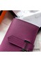 Hermes Bearn Mini Wallet In Purple Epsom Leather Replica