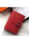 Hermes Bearn Mini Wallet In Red Epsom Leather Replica