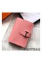 Hermes Bearn Mini Wallet In Rose Confetti Epsom Leather Replica