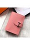 Hermes Bearn Mini Wallet In Rose Confetti Epsom Leather Replica