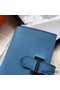Hermes Bearn Mini Wallet In Sky Blue Epsom Leather Replica