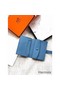 Hermes Bearn Mini Wallet In Sky Blue Epsom Leather Replica