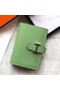 Hermes Bearn Mini Wallet In Vert Criquet Epsom Leather Replica