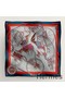 Hermes Beige/Marine Voitures en Equilibre Shawl 140 Replica