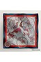 Hermes Beige/Marine Voitures en Equilibre Shawl 140 Replica