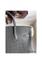 Hermes Birkin 25 Bag In Dark Grey Matte Alligator Crocodile Skin Replica