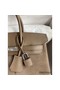 Hermes Birkin 25 Grizzly Bag in Taupe Veau Doblis and Swift Leather Replica