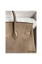 Hermes Birkin 25 Grizzly Bag in Taupe Veau Doblis and Swift Leather Replica