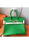 Hermes Birkin 25 Handmade Bag In Bambou Clemence Leather Replica