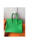 Hermes Birkin 25 Handmade Bag In Bambou Clemence Leather Replica