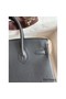 Hermes Birkin 25 Handmade Bag In Black Clemence Leather Replica