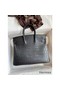 Hermes Birkin 25 Handmade Bag In Black Crocodile Niloticus Matte Skin Replica
