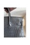 Hermes Birkin 25 Handmade Bag In Black Crocodile Niloticus Matte Skin Replica