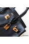 Hermes Birkin 25 Handmade Bag In Black Swift Leather Replica